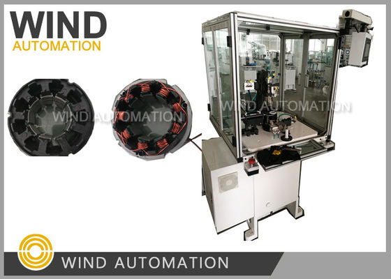 จีน Muti Polesstator Winding Machine สถานที่เดียวสําหรับเครื่องยนต์ DC ที่เดินไม่ใช้อัดแปรง ผู้ผลิต