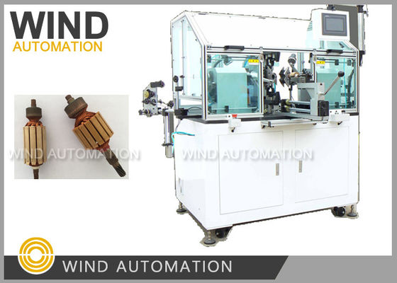 จีน เครื่องปั่นแบบ Flier แบบ Armature อัตโนมัติเต็ม 4 Pole Lap Coil Winder ผู้ผลิต