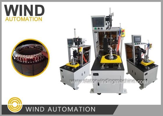 Stator Coil Stitched Cord Knit Lacing Machine สําหรับเครื่องยนต์ BLDC อินดูชั่น AC ผู้ผลิต