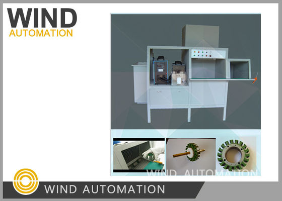 เครื่องเคลือบปูนเรซินปูเดอร์ไอโซเลชั่น Hot Dip Magneto Stator Bed Fluidized