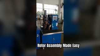 เครื่องกดไฮดรอลิกสำหรับประกอบโรเตอร์